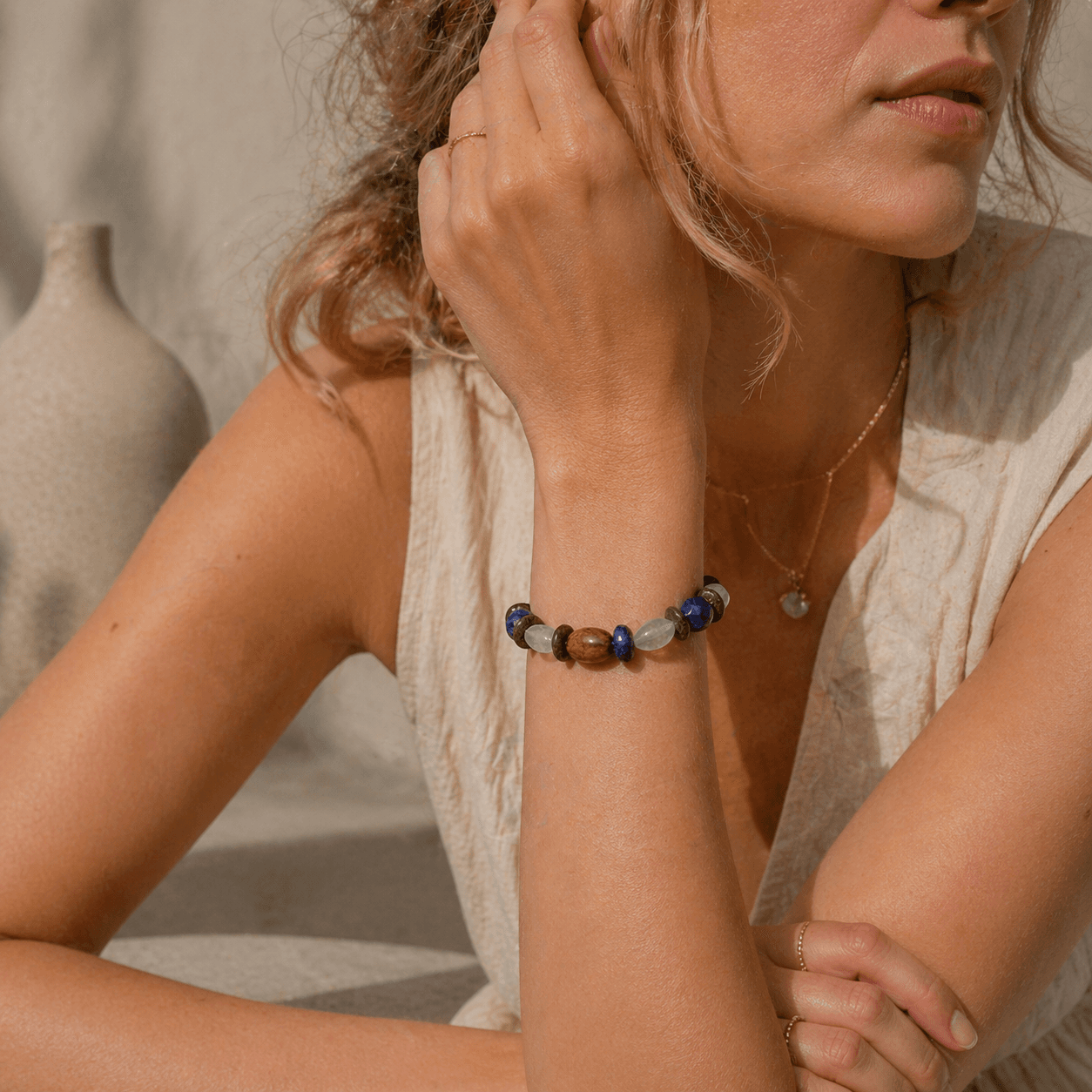 The Tactical Conduit Bracelet Wearing